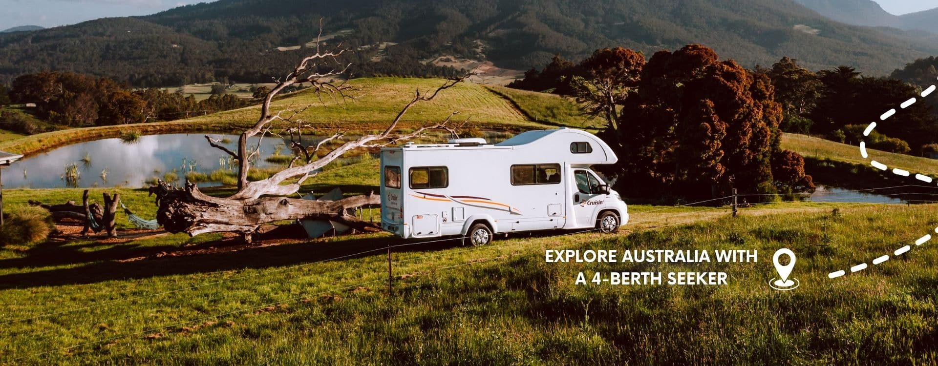 Cruisin Motorhome Rentals Australia banner