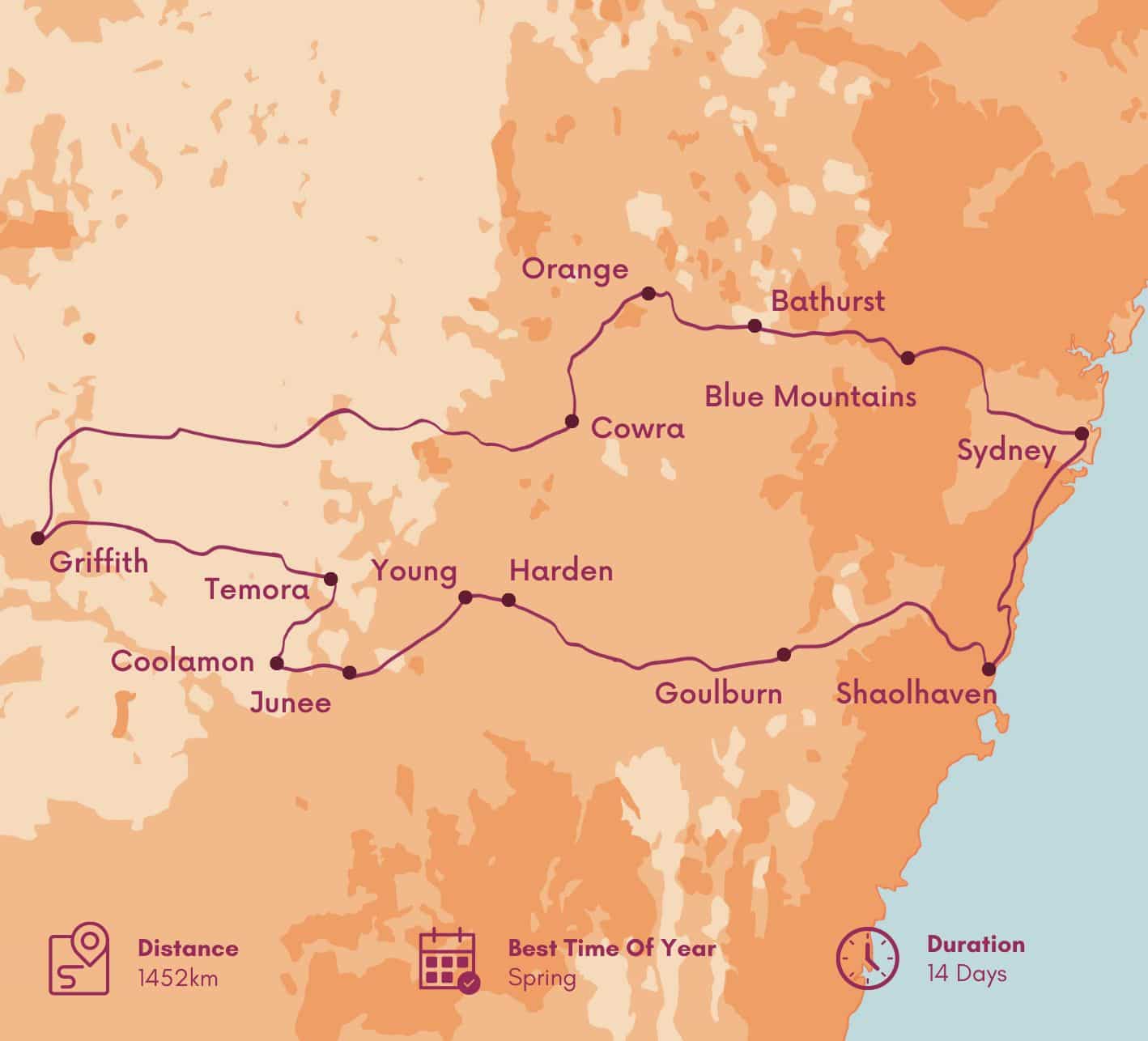 Spring Flowers In NSW: Road Trip Itinerary