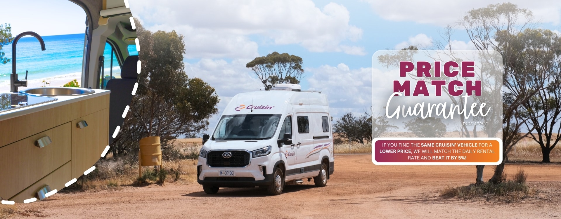 Cruisin Motorhome Rentals Australia banner