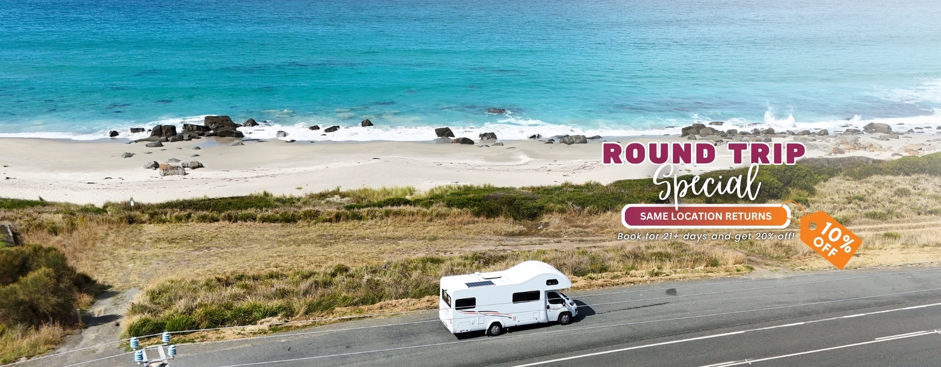 Cruisin Motorhome Rentals Australia banner